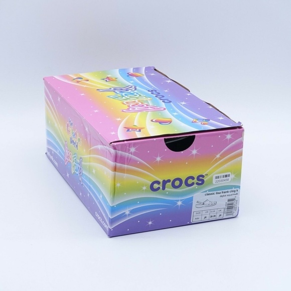 NEW Crocs Lisa Frank Clogs 207737-4SM Multi - Picture 11 of 16